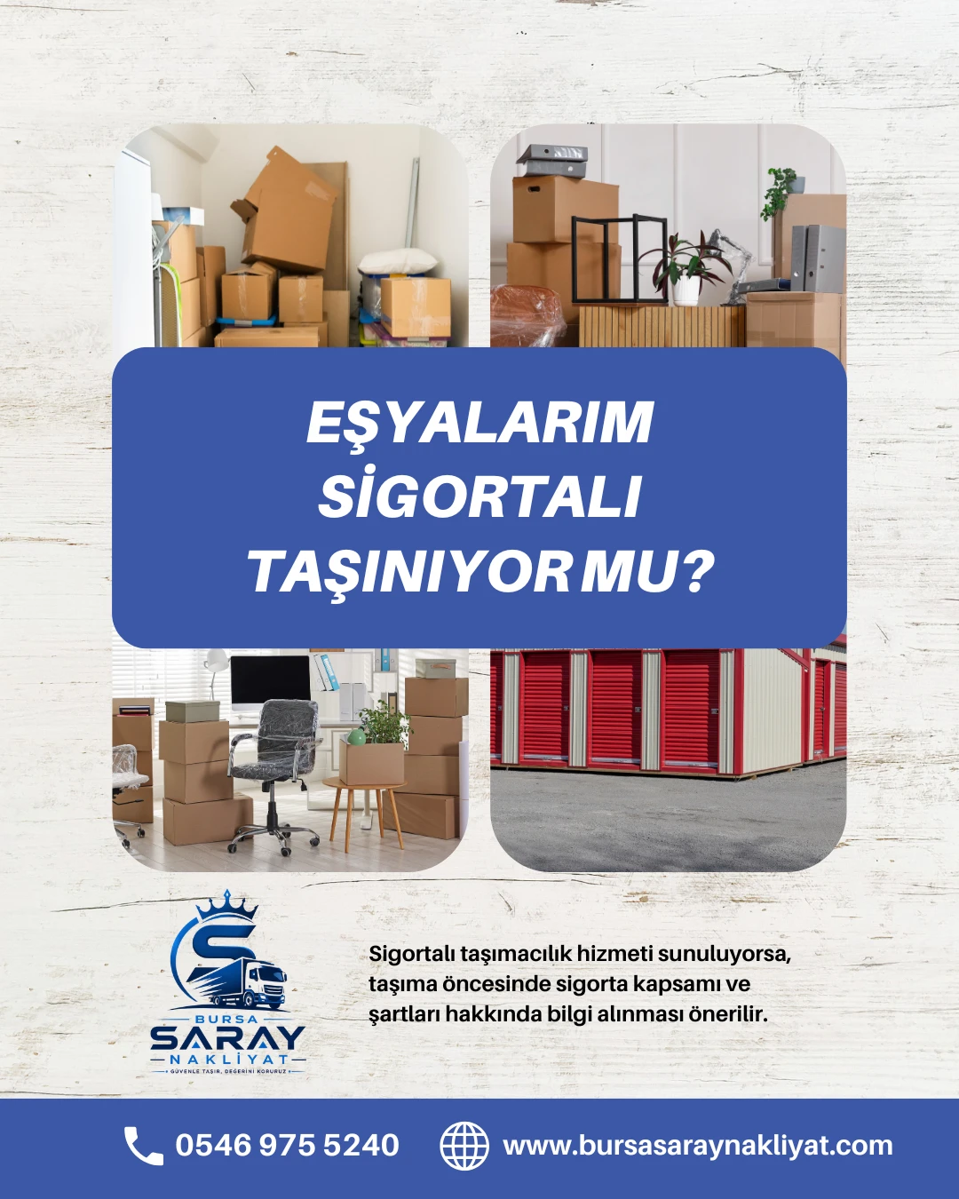 Blog Görseli Eşyalarım sigortalı taşınıyor mu ?