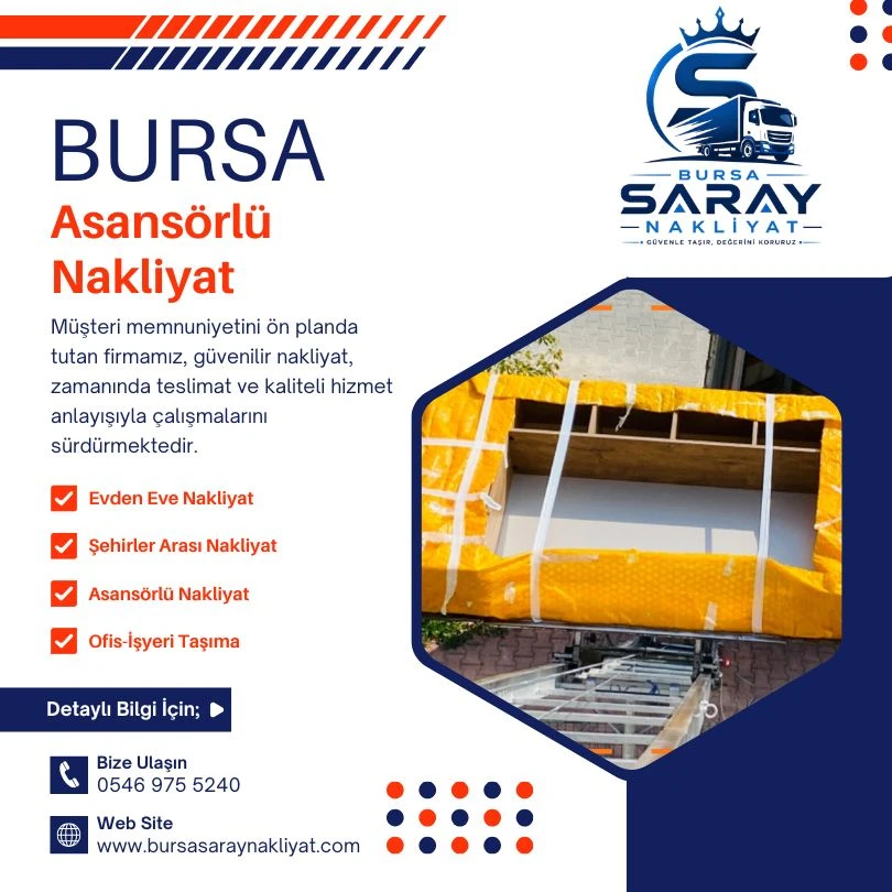 Bursa Asansörlü Nakliyat ait görsel